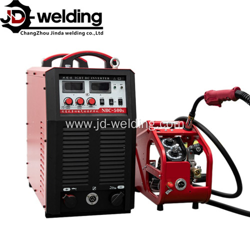 Gas shielded arc welding machine